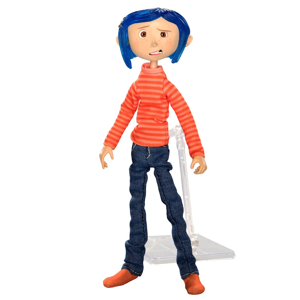NECA Coraline - Articulated Figure - Coraline in Striped Shirt and Jeans Bild 1