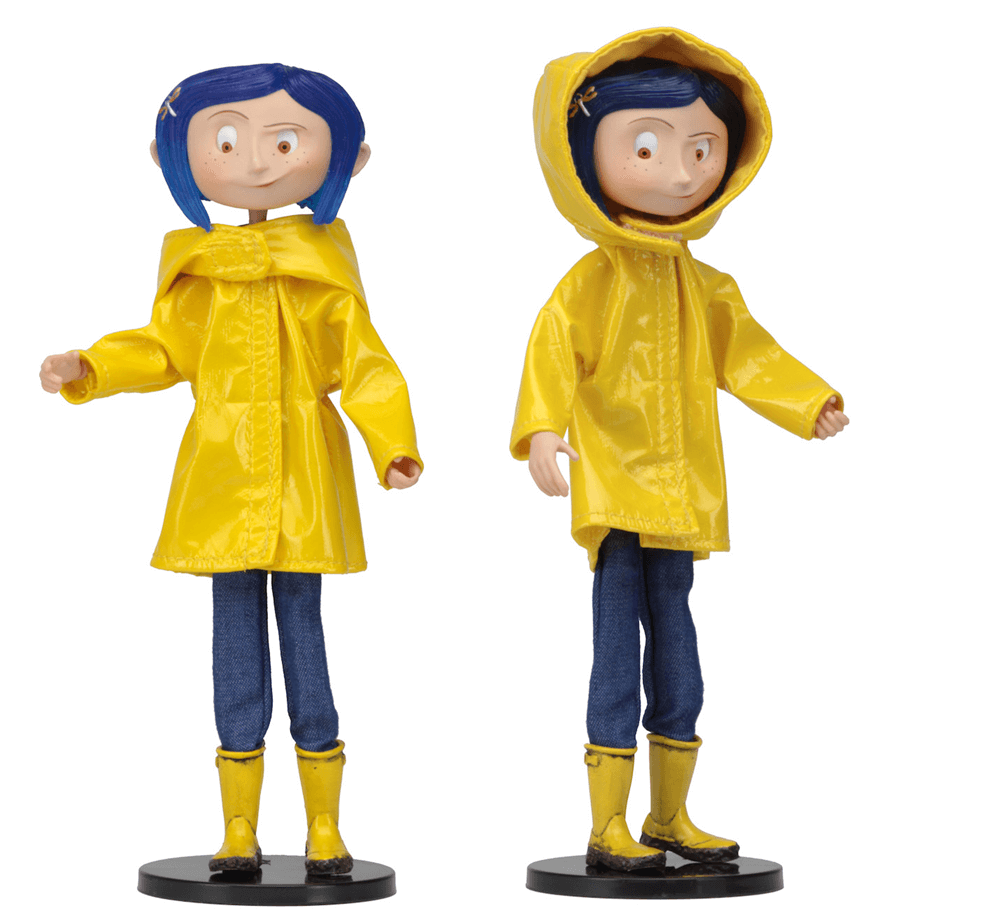 NECA Coraline - Bendy Fashion Puppe - Regenmantel Bild 1
