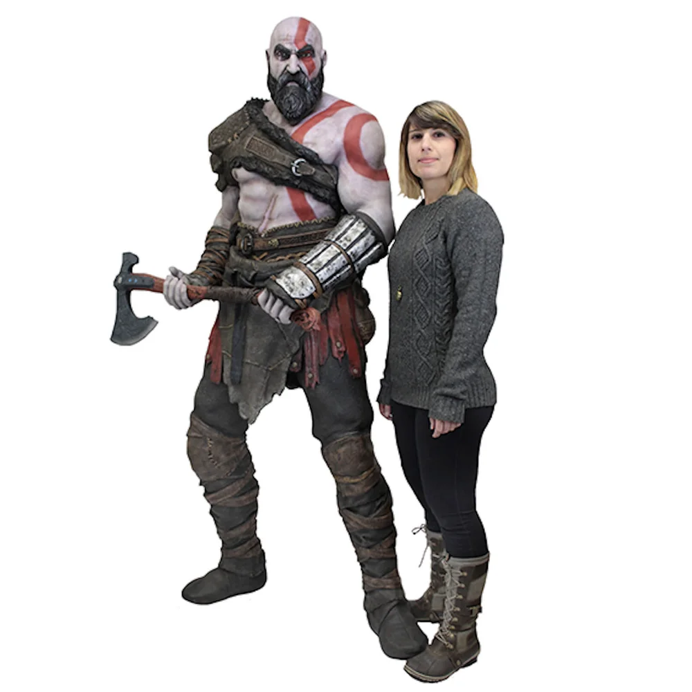 NECA God of War (2018) - Life-Size Foam Replica - Kratos Bild 1