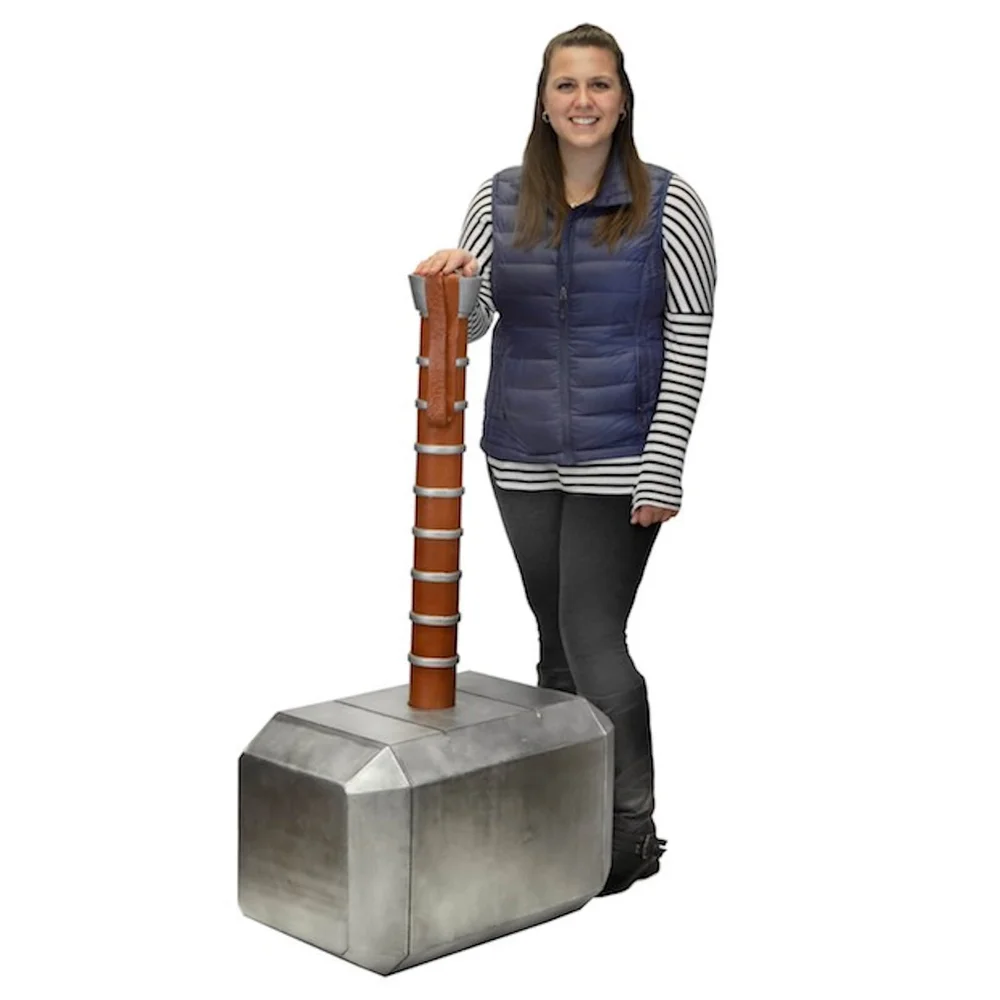 NECA Marvel Classics - Oversized Foam Prop - Thor's Hammer Bild 1