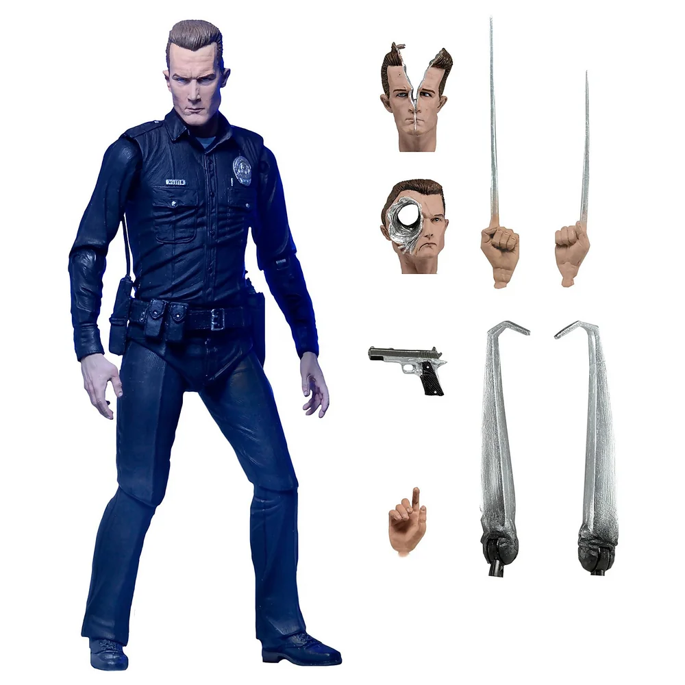 NECA Terminator 2 - 18 cm Actionfigur - Ultimative T-1000 Bild 1
