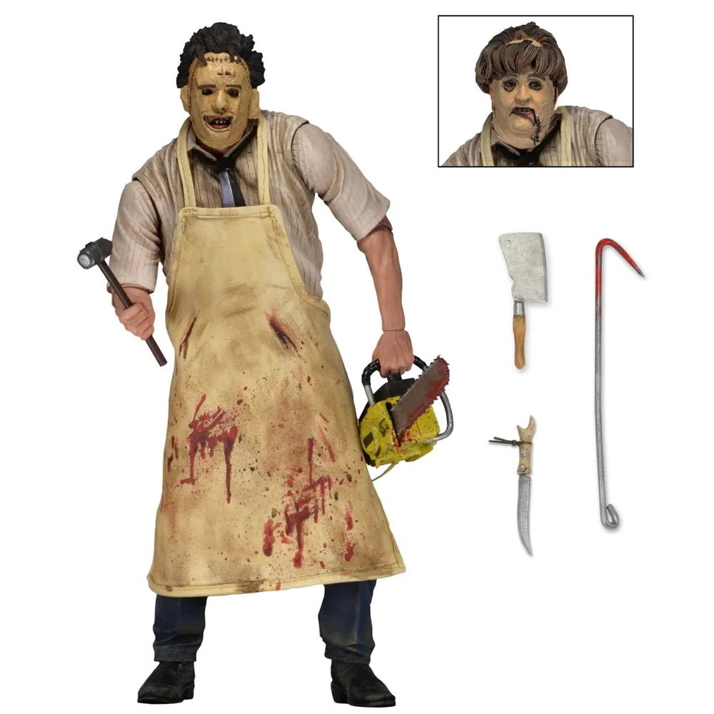 NECA Texas Chainsaw Massacre - 18 cm Actionfigur - Ultimative Leatherface Bild 1