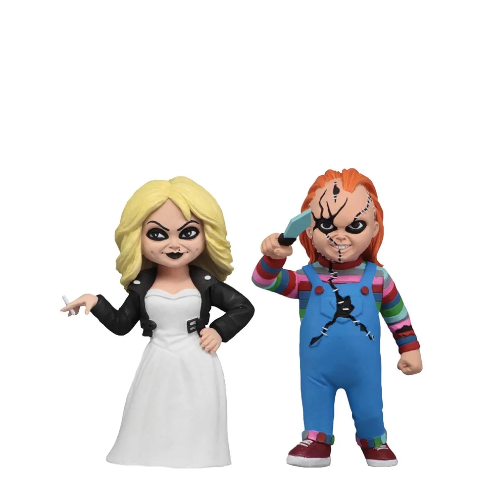 NECA Toony Terrors - 6" Action Figure - Chucky & Tiffany 2 Pack Bild 1