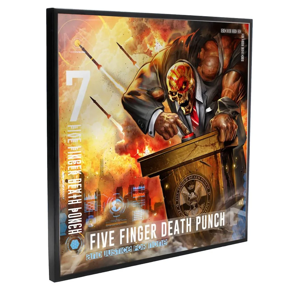 Five Finger Death Punch - Justice For None Crystal Clear Pictures Wall Art Bild 1