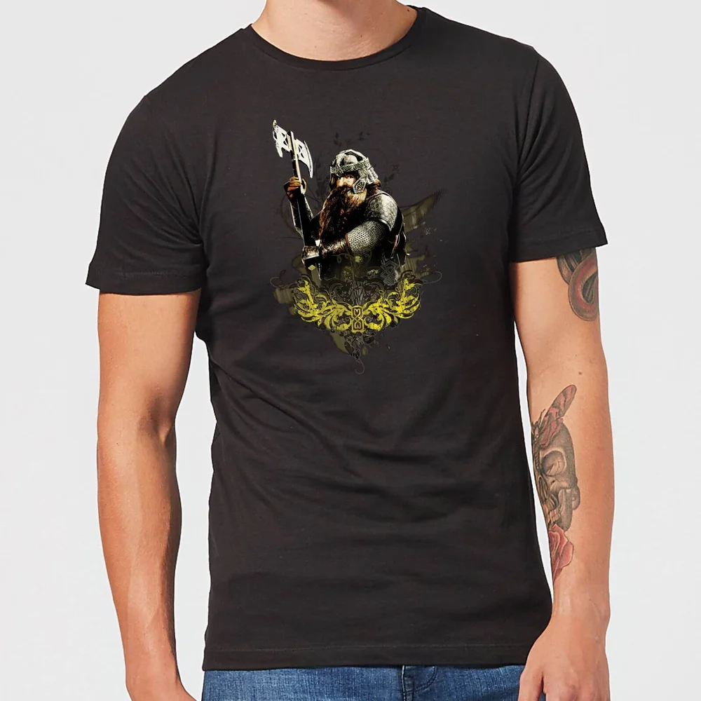The Lord Of The Rings Gimli Men's T-Shirt - Black - S Bild 1