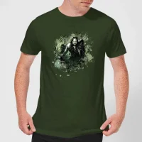 The Lord Of The Rings Aragorn Colour Splash Men's T-Shirt - Forest Green - undefined undefined