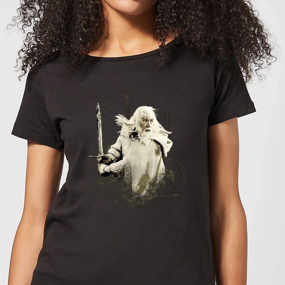 The Lord Of The Rings Gandalf Women's T-Shirt - Black - XS Bild 1