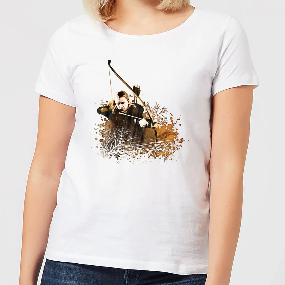 The Lord Of The Rings Legolas Women's T-Shirt - White - XS Bild 1