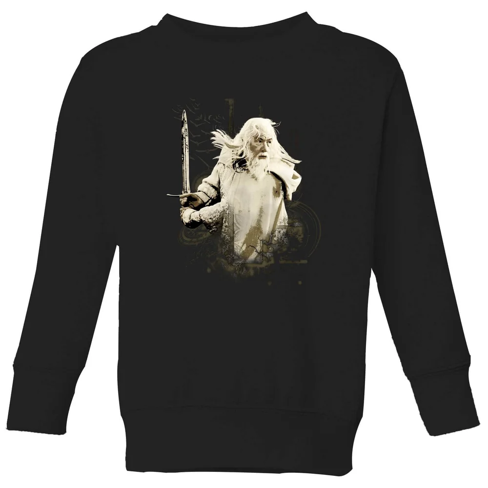 The Lord Of The Rings Gandalf Kids' Sweatshirt - Black - 3-4 Jahre Bild 1