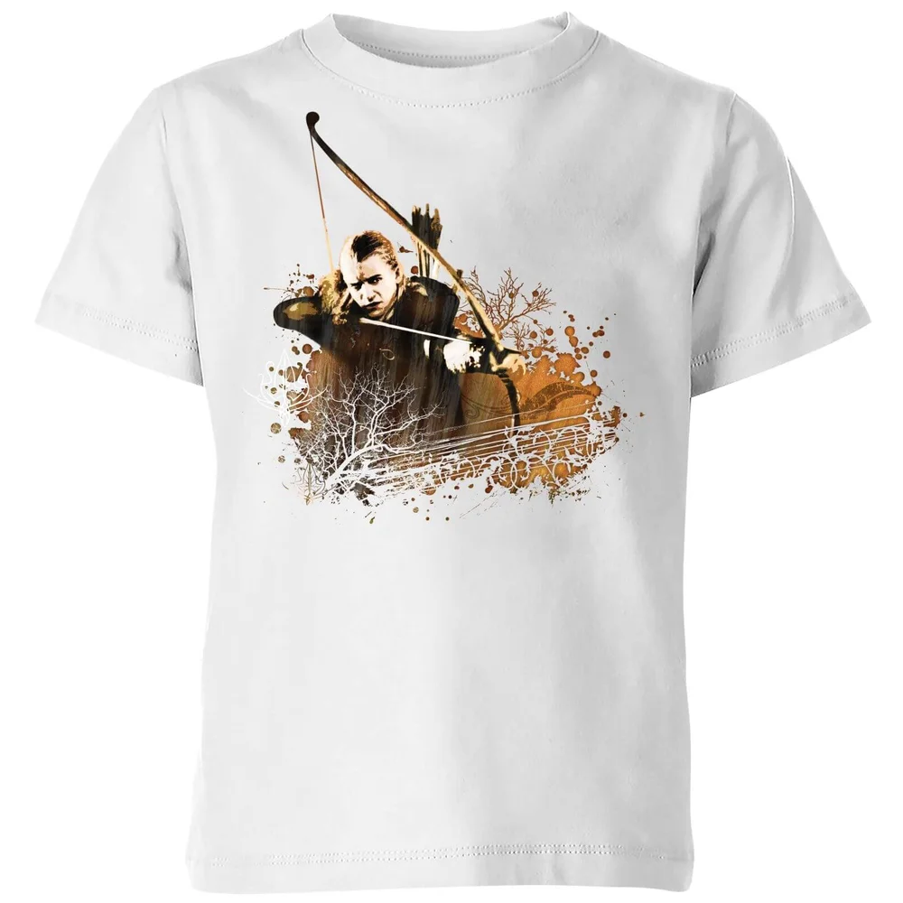 The Lord Of The Rings Legolas Kids' T-Shirt - White - 3-4 Jahre Bild 1