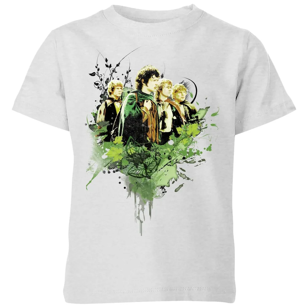 The Lord Of The Rings Hobbits Kids' T-Shirt - Grey - 3-4 Jahre Bild 1