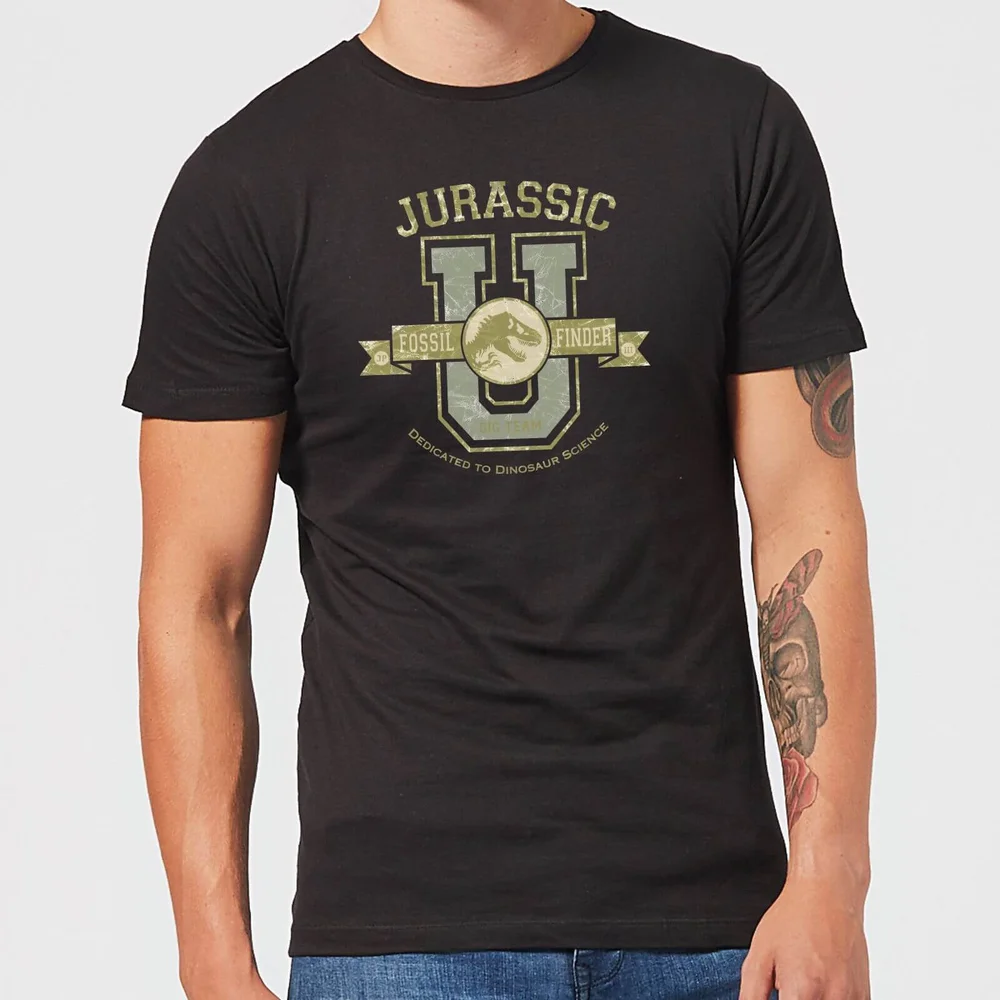 Jurassic Park Fossil Finder Men's T-Shirt - Black - S Bild 1