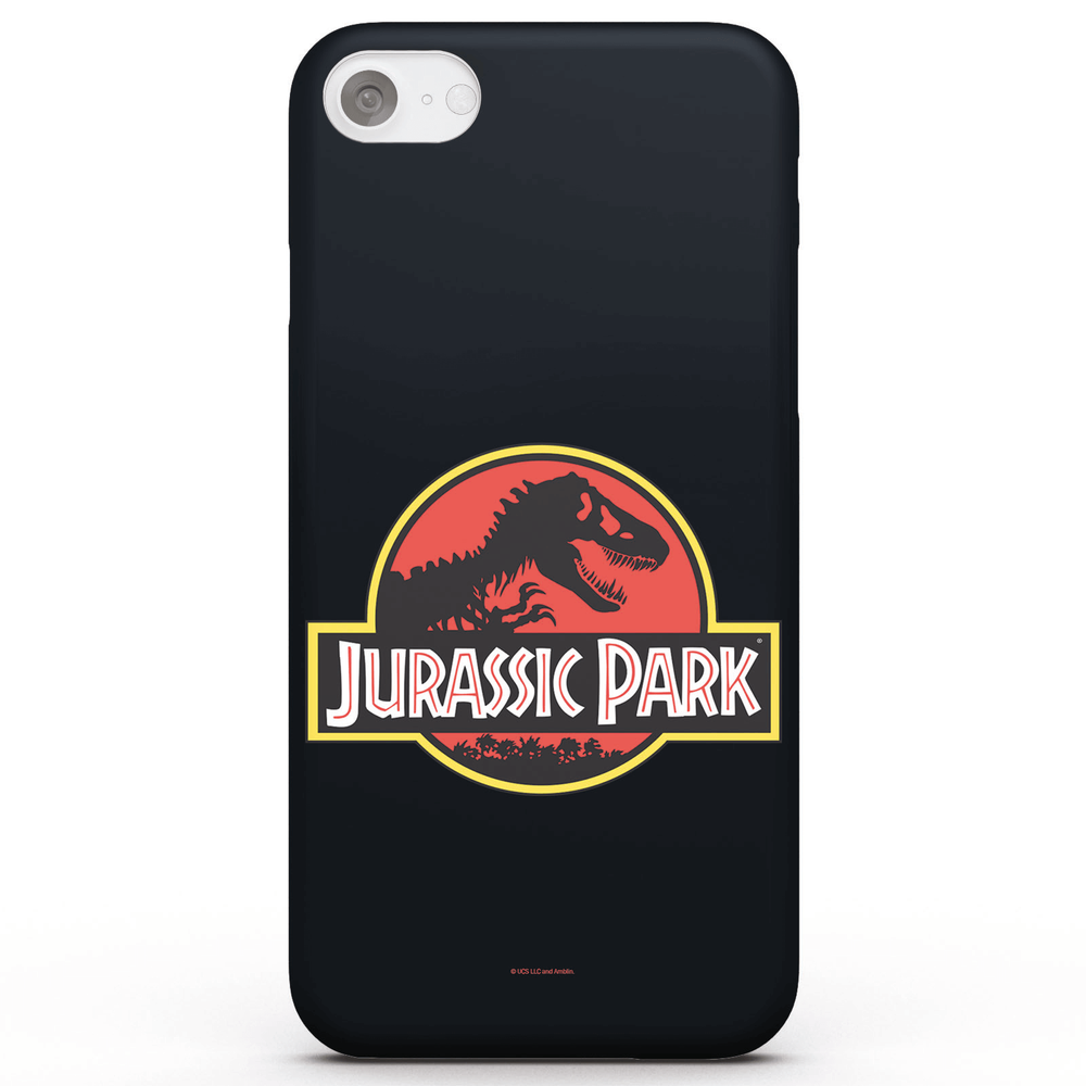 Jurassic Park Logo Smartphone Hülle für iPhone und Android - iPhone 5/5s - Snap Hülle Matt Bild 1