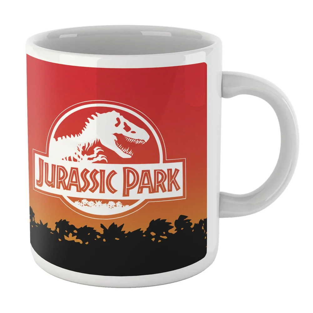 Jurassic Park Sunset Logo Mug Bild 1