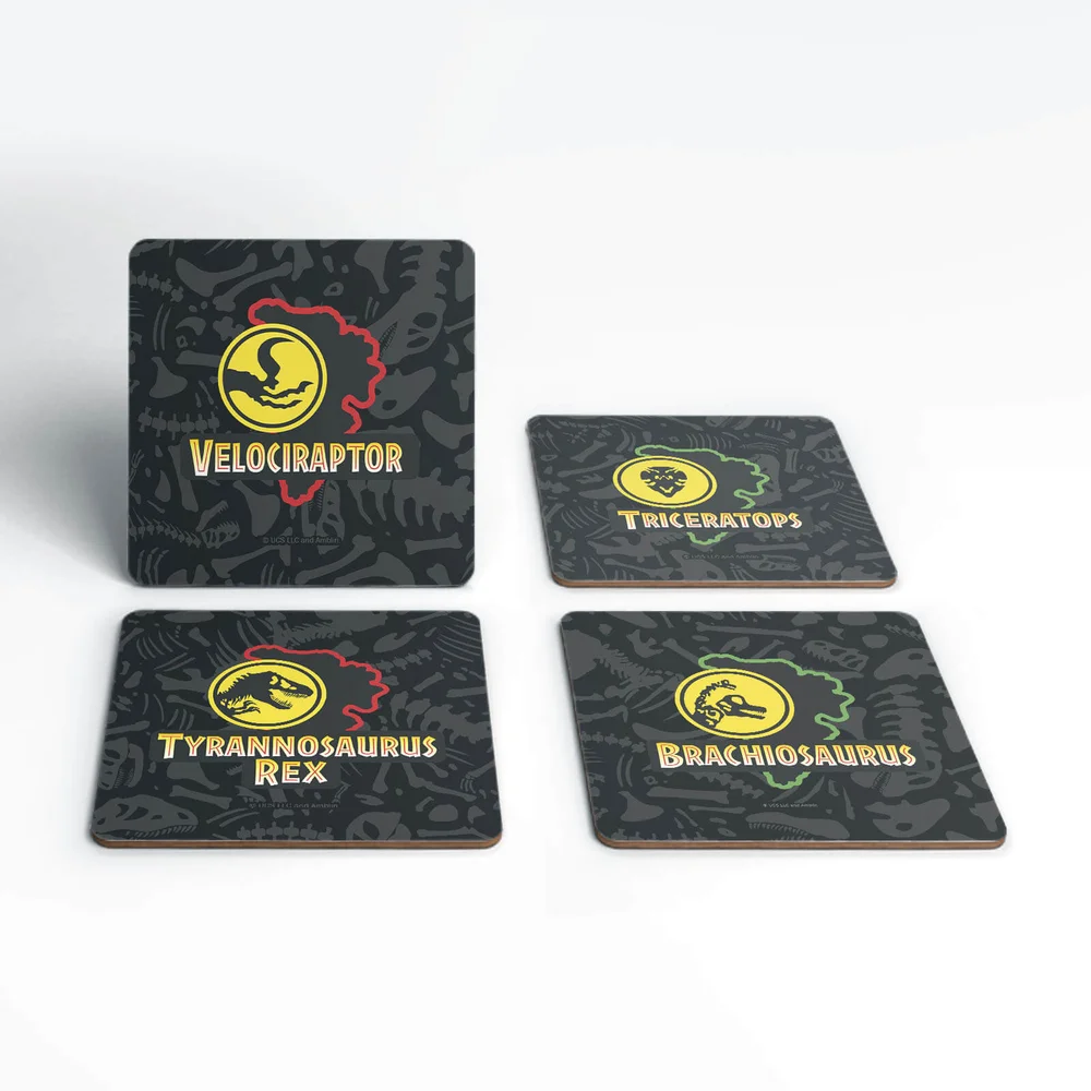 Jurassic Park Paddocks Coaster Set Bild 1