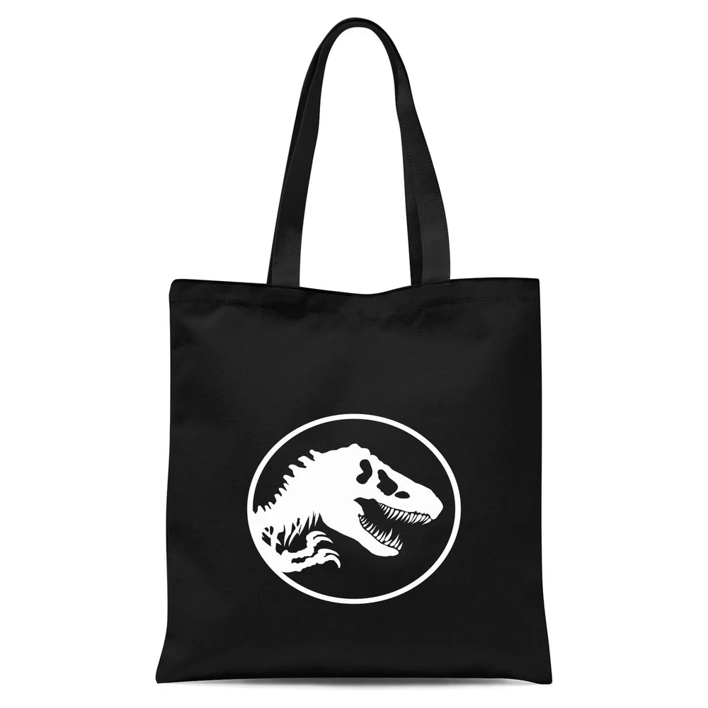 Jurassic Park Circle Logo Tote Bag - Black Bild 1