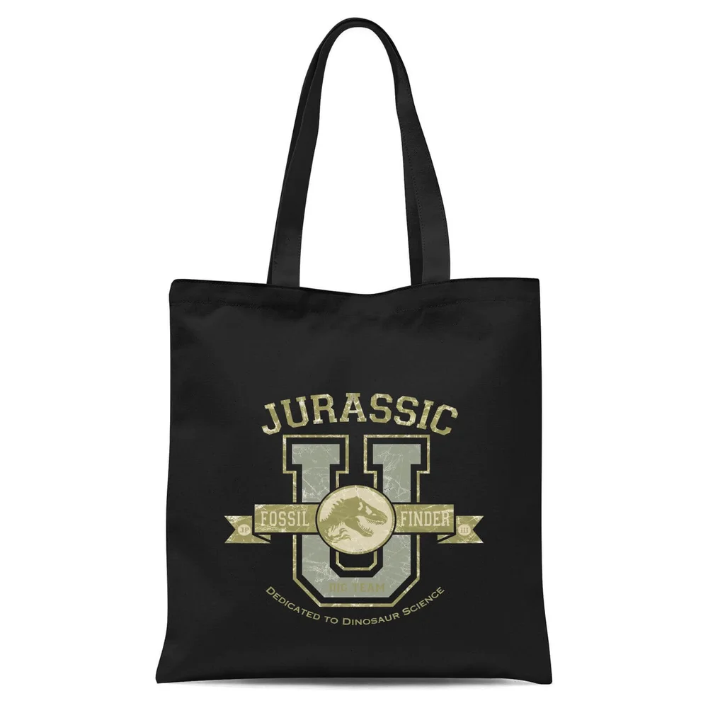 Jurassic Park Fossil Finder Tote Bag - Black Bild 1