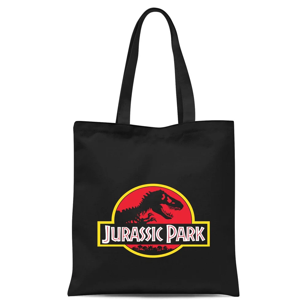 Jurassic Park Logo Tote Bag - Black Bild 1
