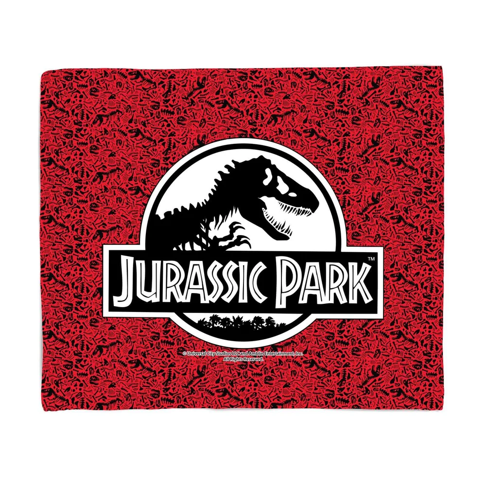 Jurassic Park Logo Fleece Blanket - M Bild 1