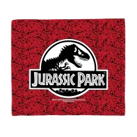 Jurassic Park Logo Fleece Blanket