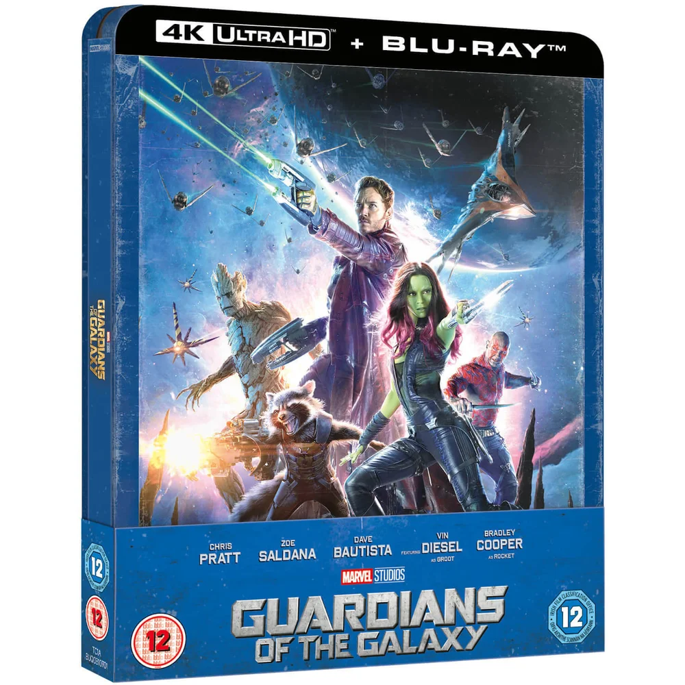 Guardians of the Galaxy - Zavvi Exclusive 4K Ultra HD Steelbook (Inklusive 2D Blu-ray) Bild 1