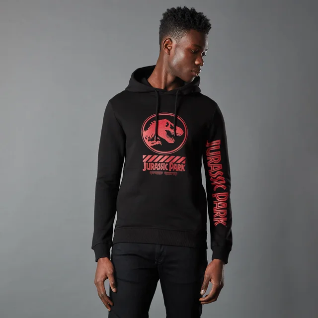 Jurassic Park Primal Warning Unisex Hoodie - Schwarz