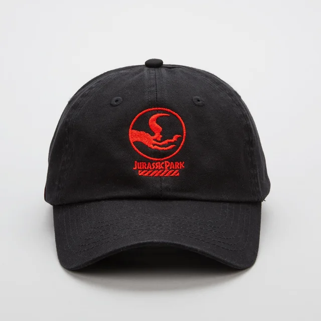 Jurassic Park Primal Raptor Crew Bestickte Cappy - Schwarz
