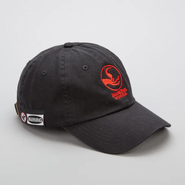 Jurassic Park Primal Raptor Crew Bestickte Cappy - Schwarz