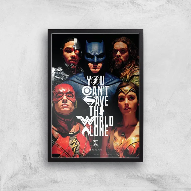 DC Justice League Giclée Kunstdruck
