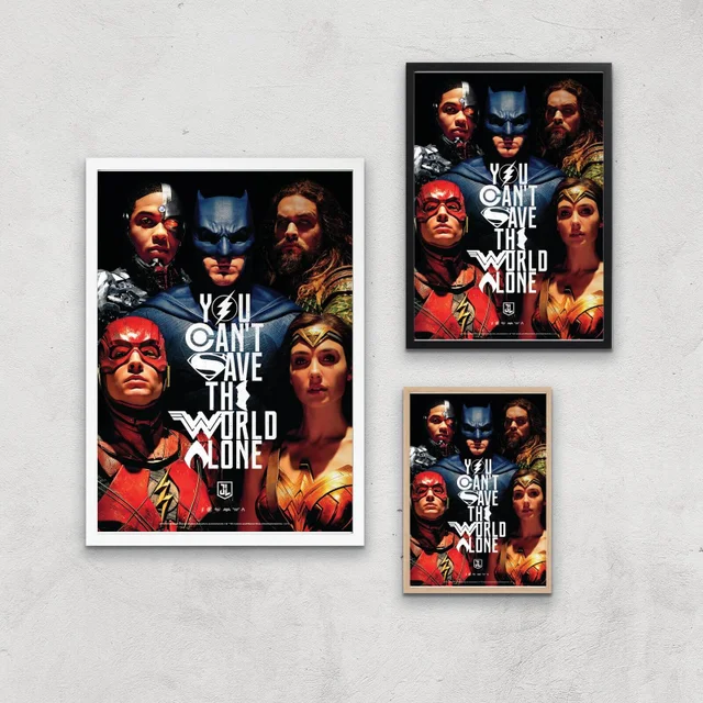 DC Justice League Giclée Kunstdruck