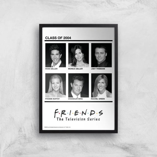 Friends Class Of 2004 Giclee Art Print