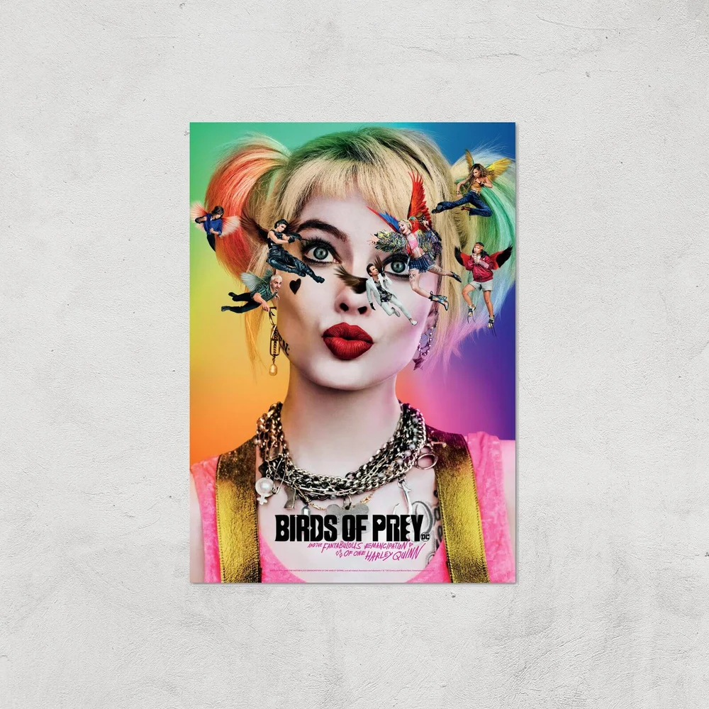 DC Birds of Prey Giclée Kunstdruck - A4 - Print Only Bild 1