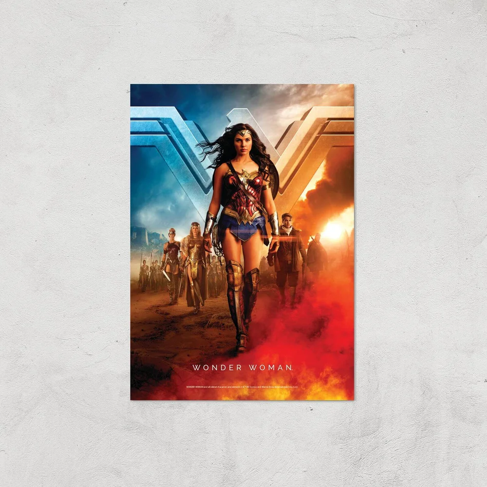DC Wonder Woman Giclée Kunstdruck - A4 - Print Only Bild 1