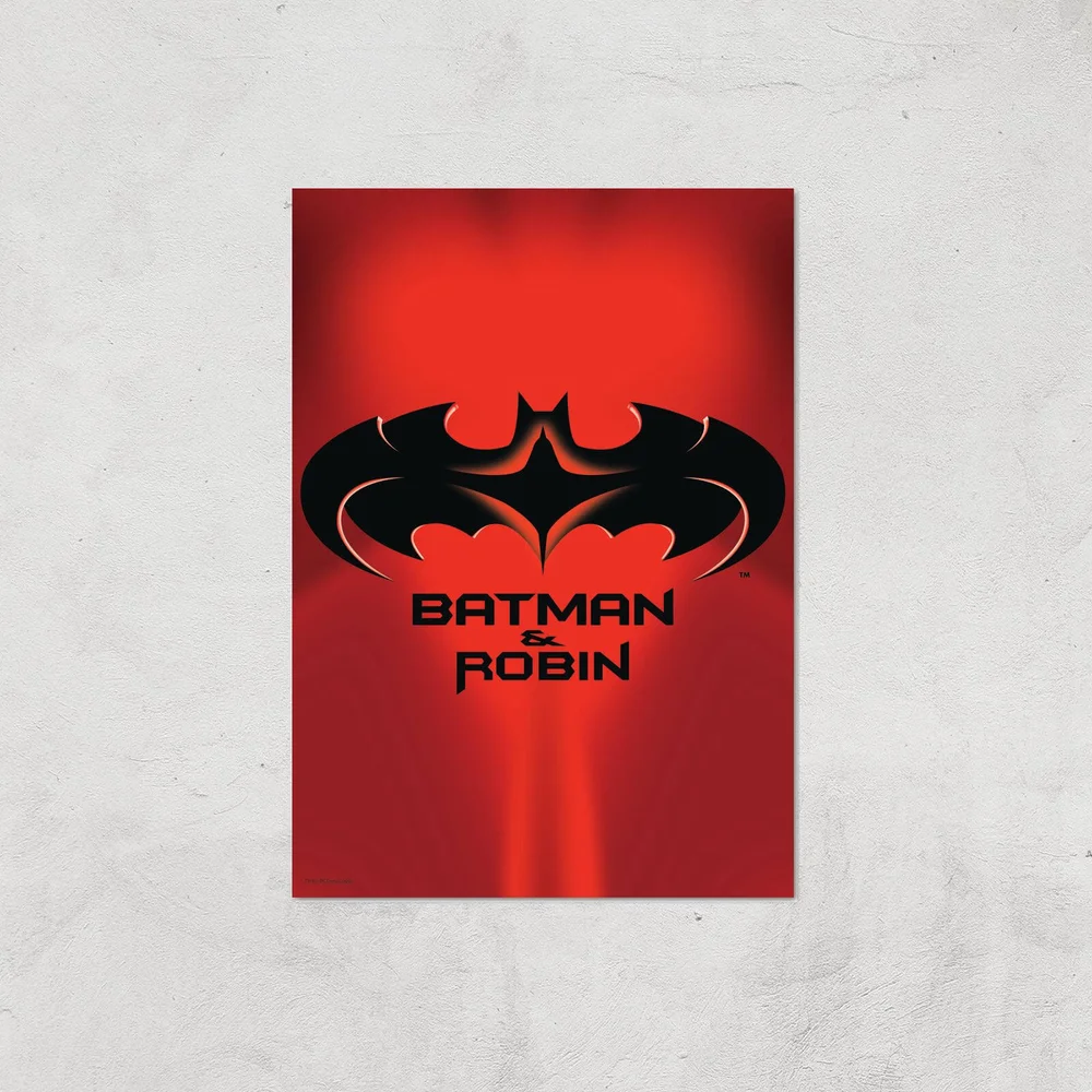 Batman & Robin Giclee Art Print - A4 - Print Only Bild 1