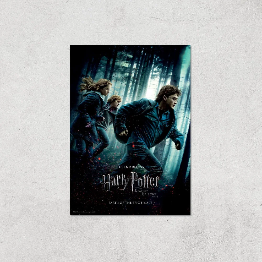 Harry Potter and the Deathly Hallows Part 1 Giclee Art Print - A4 - Print Only Bild 1