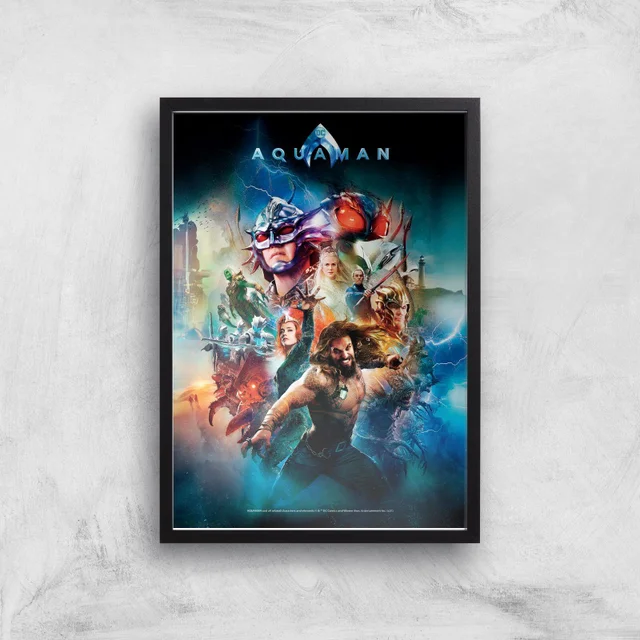 DC Aquaman Giclée Kunstdruck