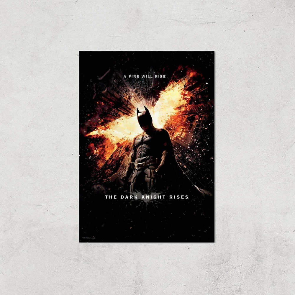 The Dark Knight Rises Giclee Art Print - A4 - Print Only Bild 1