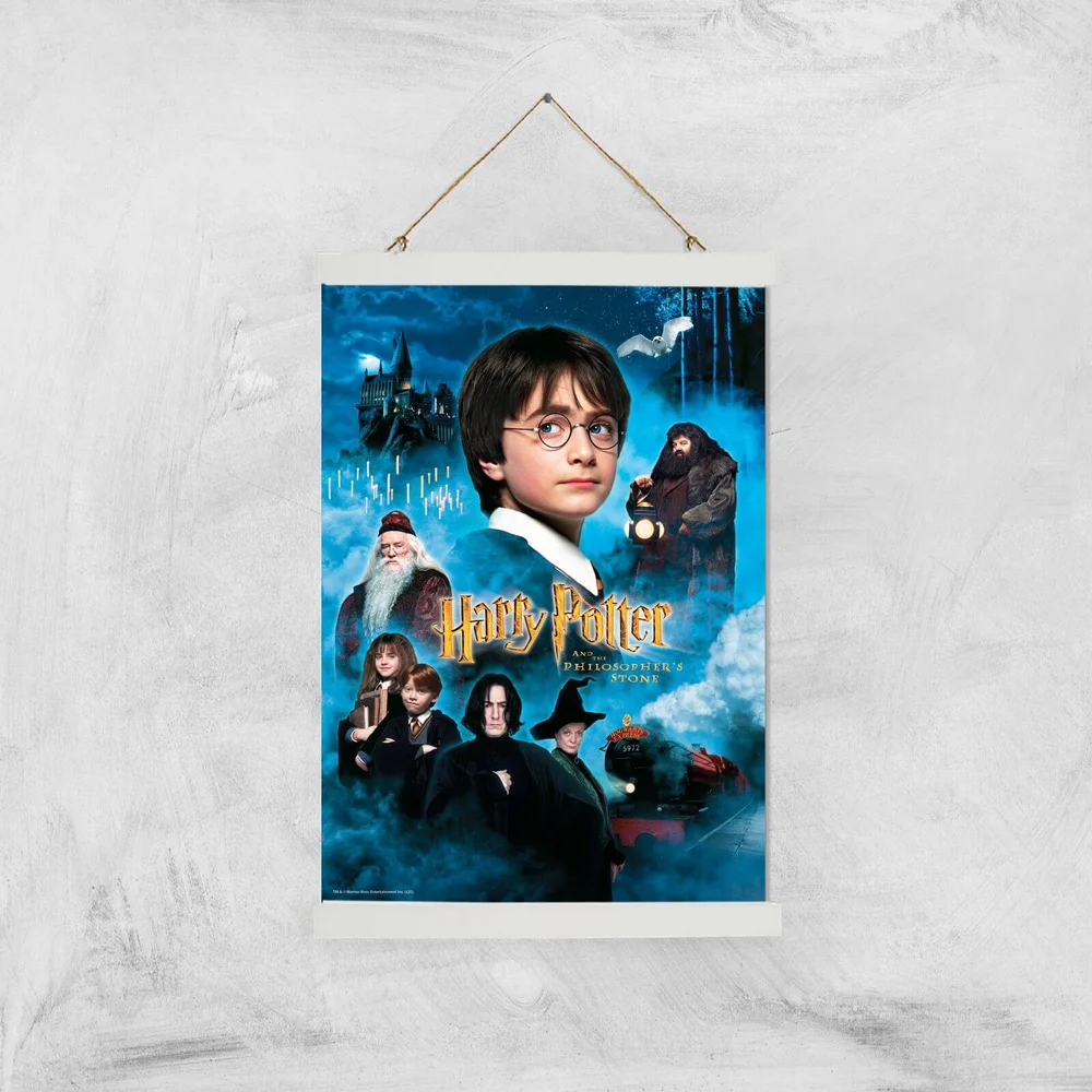 Harry Potter and the Philosopher's Stone Giclee Art Print - A3 - White Hanger Bild 1