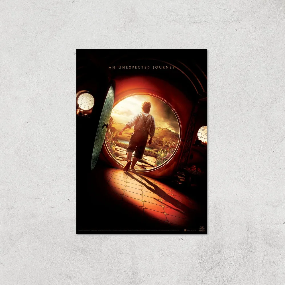 The Hobbit: An Unexpected Journey Giclee Art Print - A4 - Print Only Bild 1
