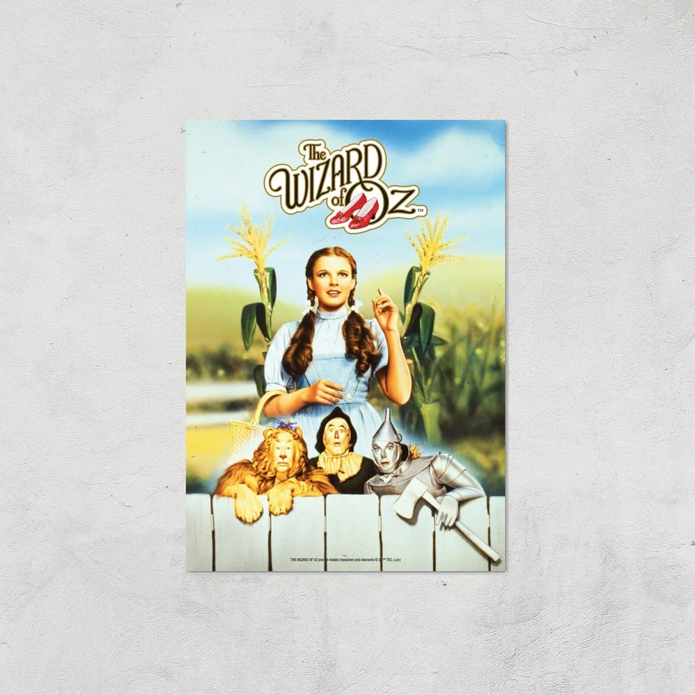 The Wizard Of Oz Giclee Art Print - A4 - Print Only Bild 1