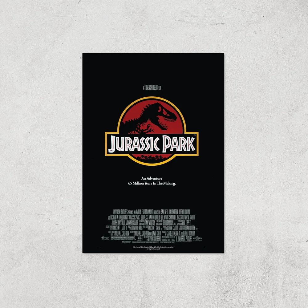 Jurassic Park Giclee Art Print - A4 - Print Only Bild 1