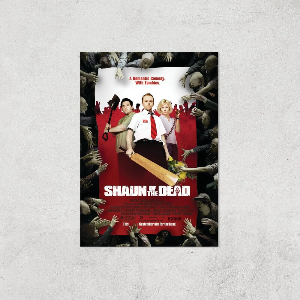 Shaun Of The Dead Giclee Art Print - A4 - Print Only Bild 1
