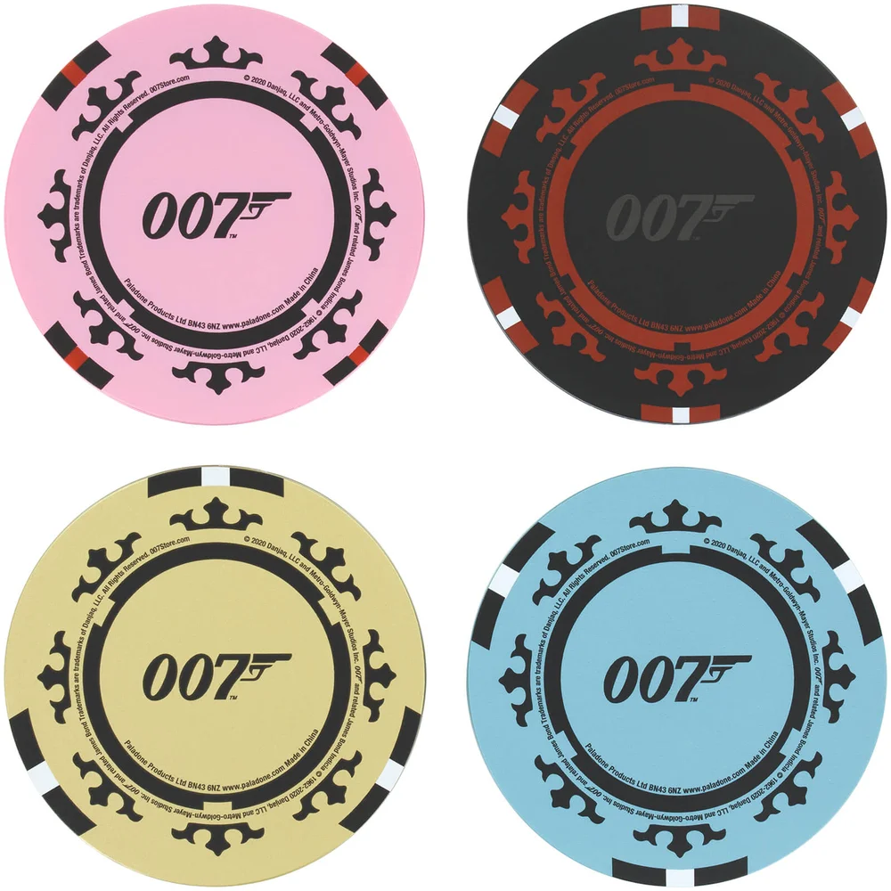James Bond Casino Royale Poker-Chip Untersetzer Bild 1