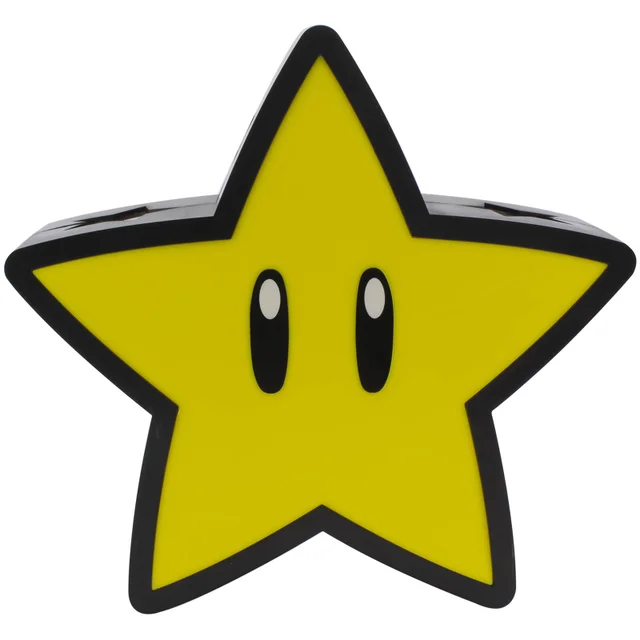 Super Mario Super Star Leuchte mit Projektion