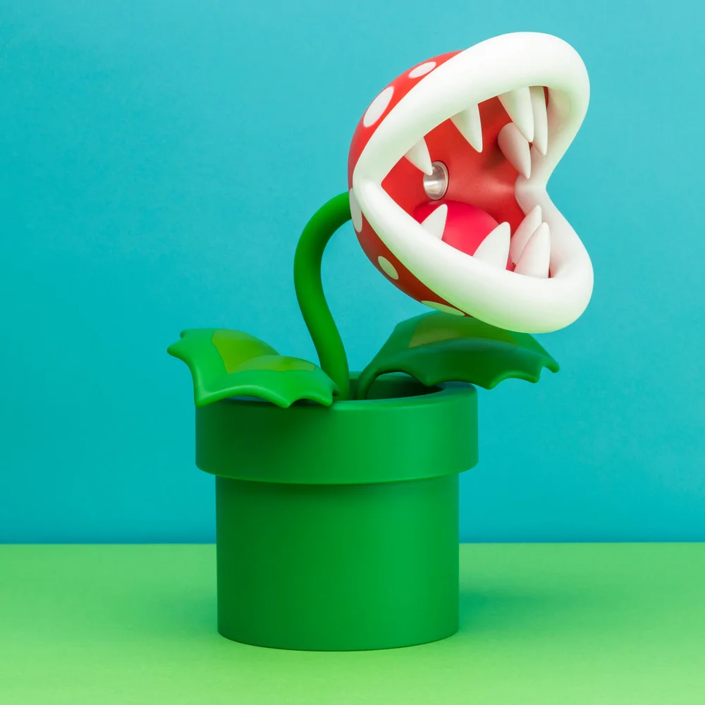 Super Mario Piranhafflanze verstellbare Leuchte Bild 1