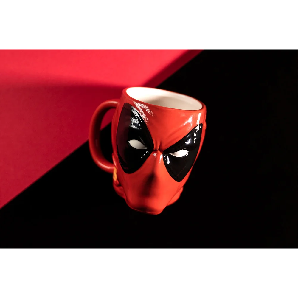 Deadpool Shaped Mug Plastic Free V3 Bild 1