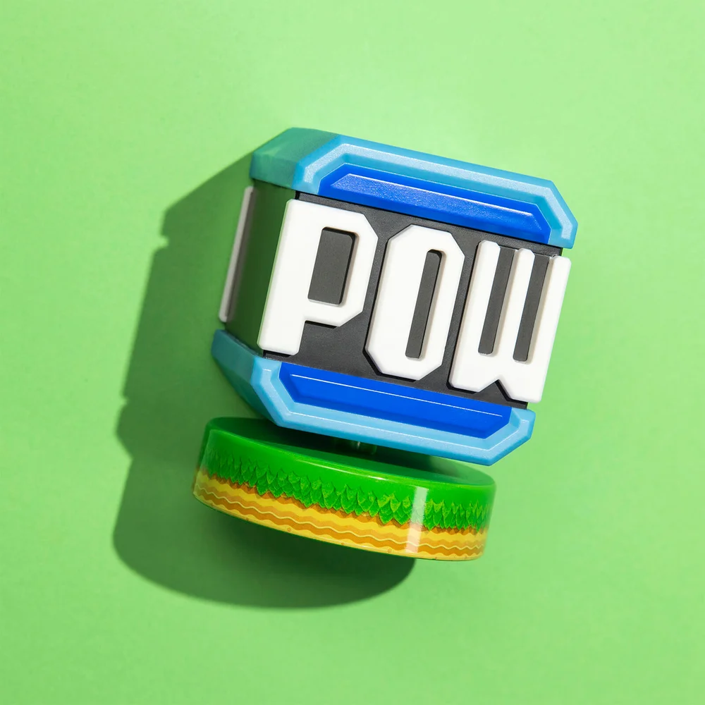 Super Mario Pow Block Symbol-Leuchte Bild 1