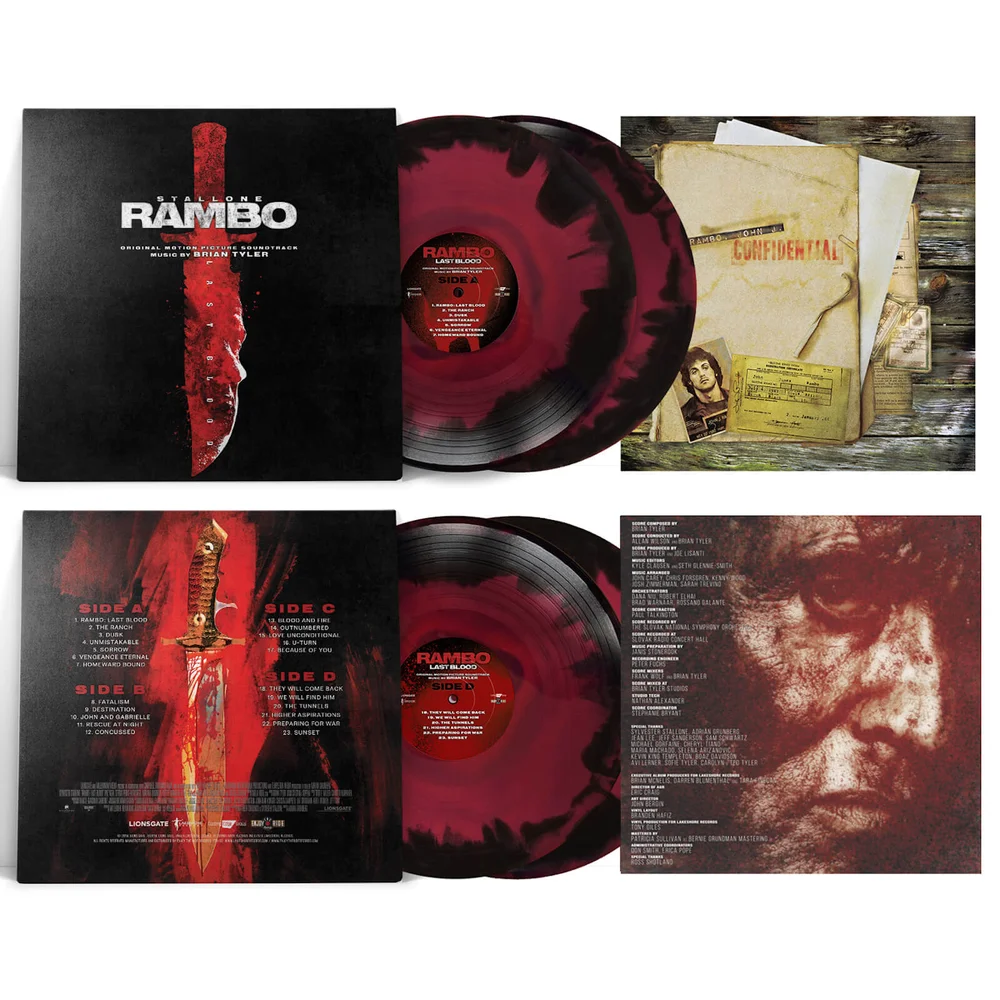 Rambo Last Blood Original Motion Picture Soundtrack - Zavvi Exclusive 2 x fabige LP Bild 1