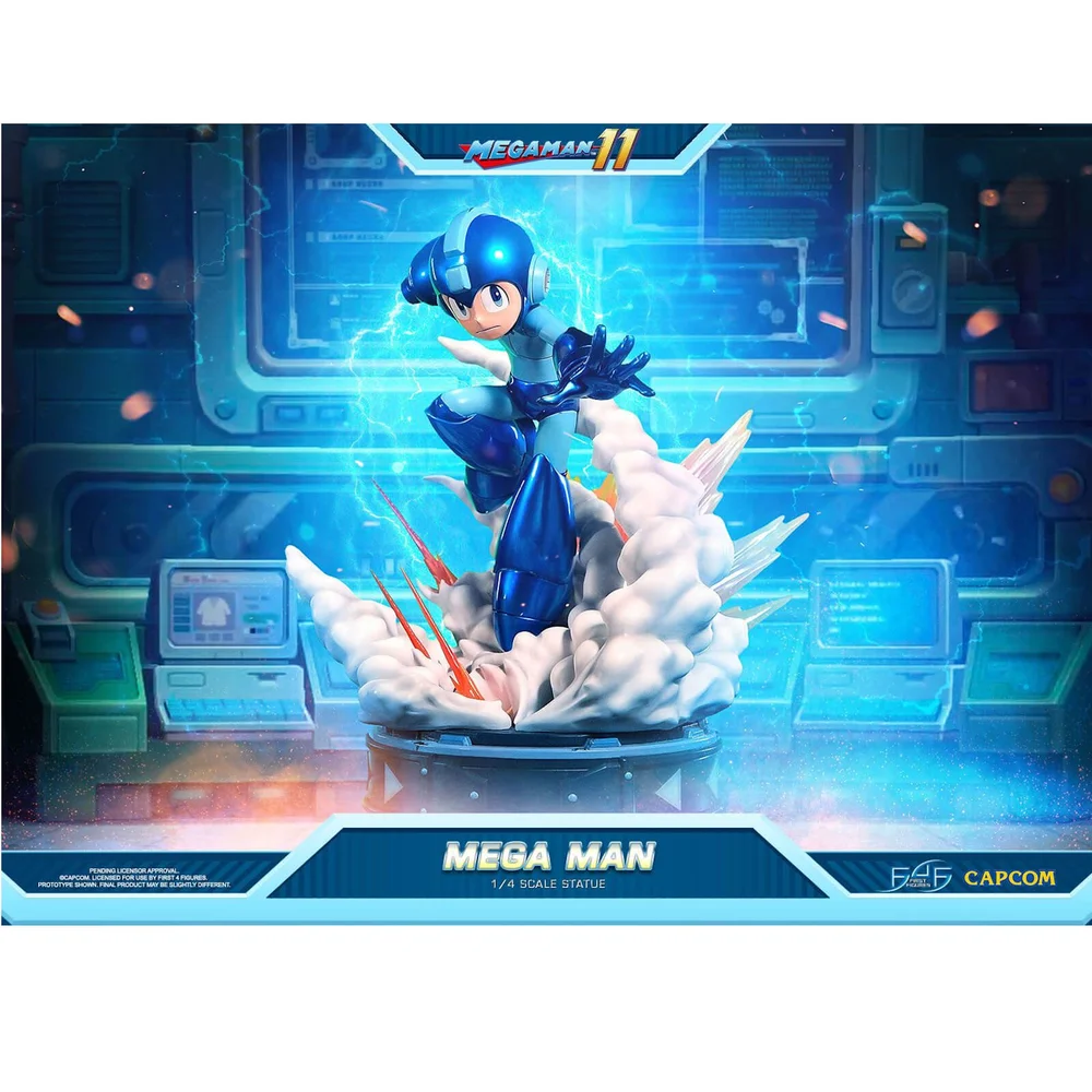 First 4 Figures Mega Man 11 Figur im Maßstab 1:4 Mega Man 42 cm Bild 1