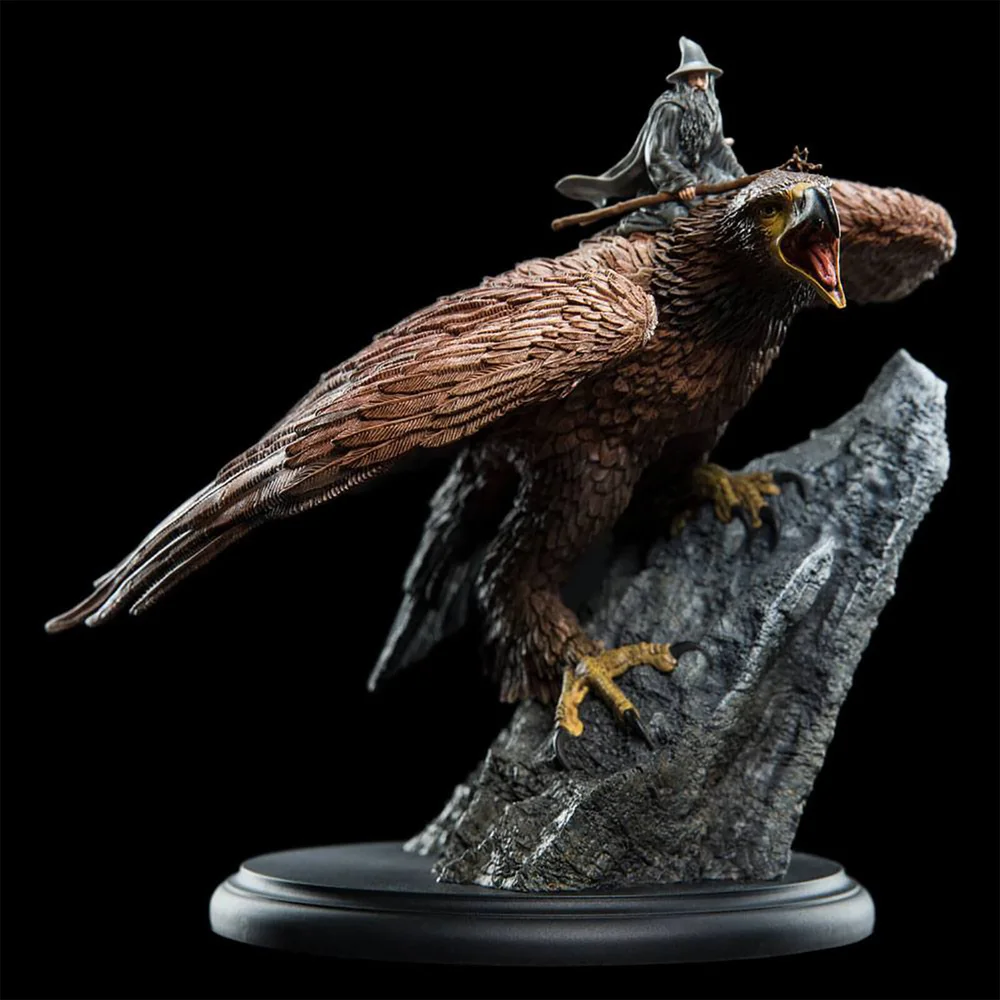 Weta Collectibles Der Herr der Ringe Figur Gandalf auf Gwaihir 15 cm Bild 1